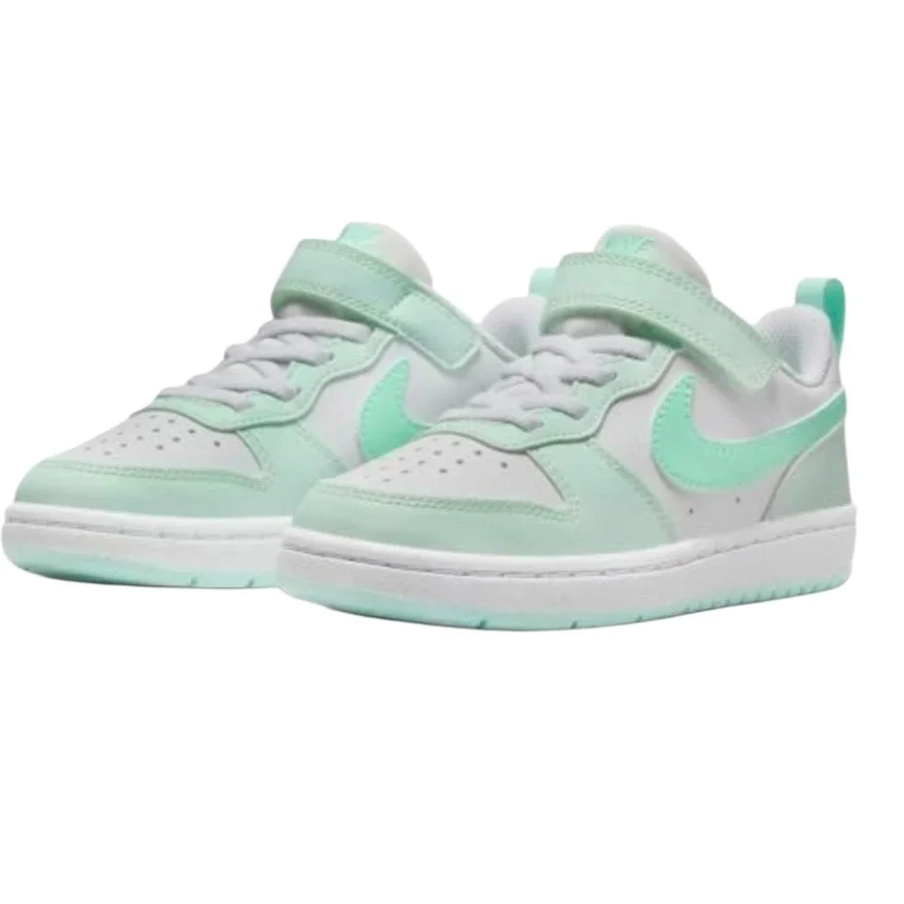 Nike‎ Court Borough Low Recraft Toddler Shoes Mint Green Size 10.5 C New